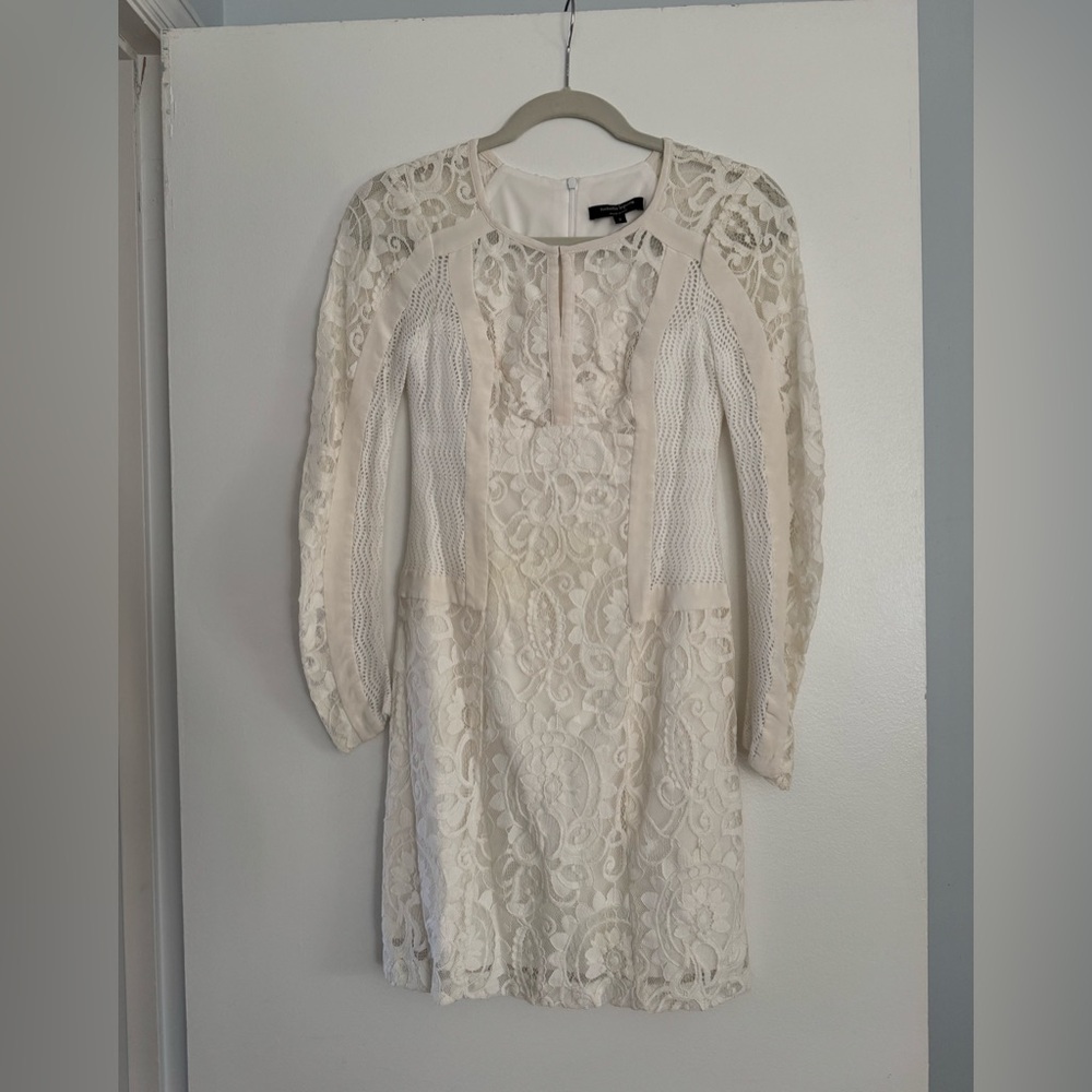 Nanette Lepore white dress. Size 0. Like new